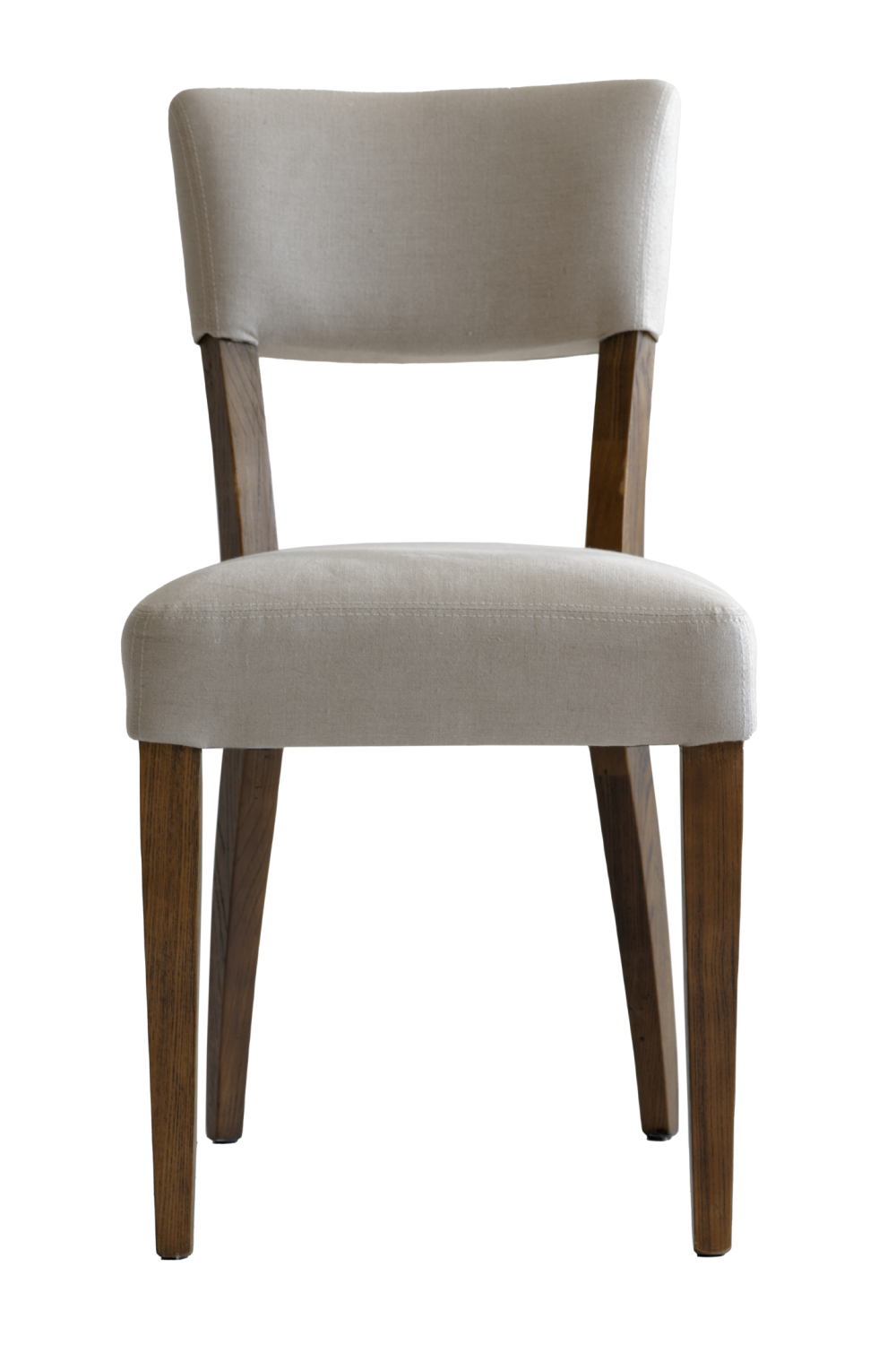 Off White Linen Dining Chair | Andrew Martin Diego | Woodfurniture.com