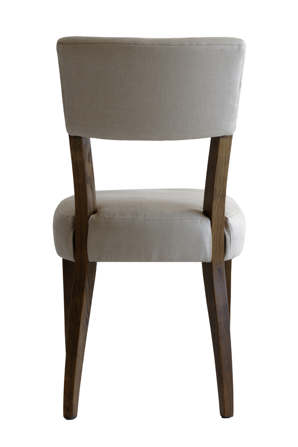 Off White Linen Dining Chair | Andrew Martin Diego | Woodfurniture.com