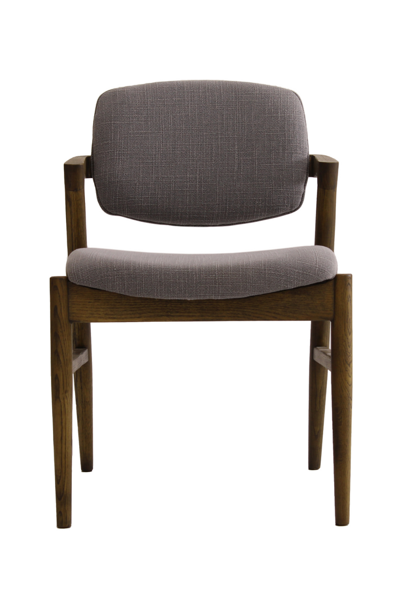 Dark Wood Framed Dining Chair | Andrew Martin Magnus | Woodfurniture.com