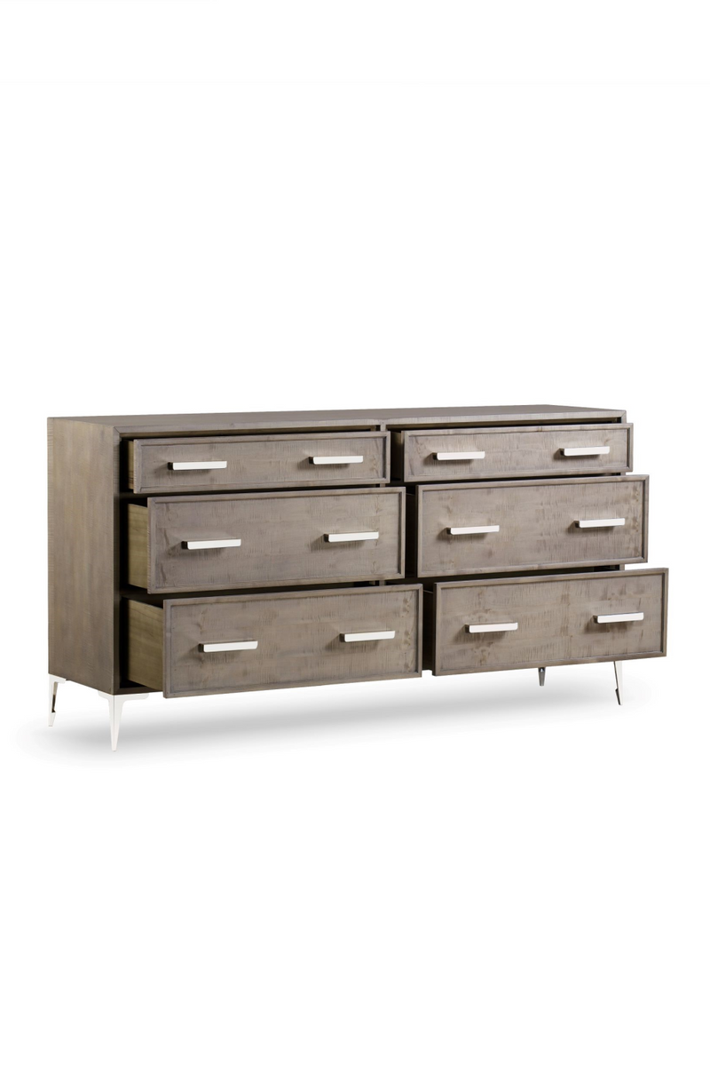Pale Maple Chest of Drawers - L | Andrew Martin Chloe | Woodfurniture.com