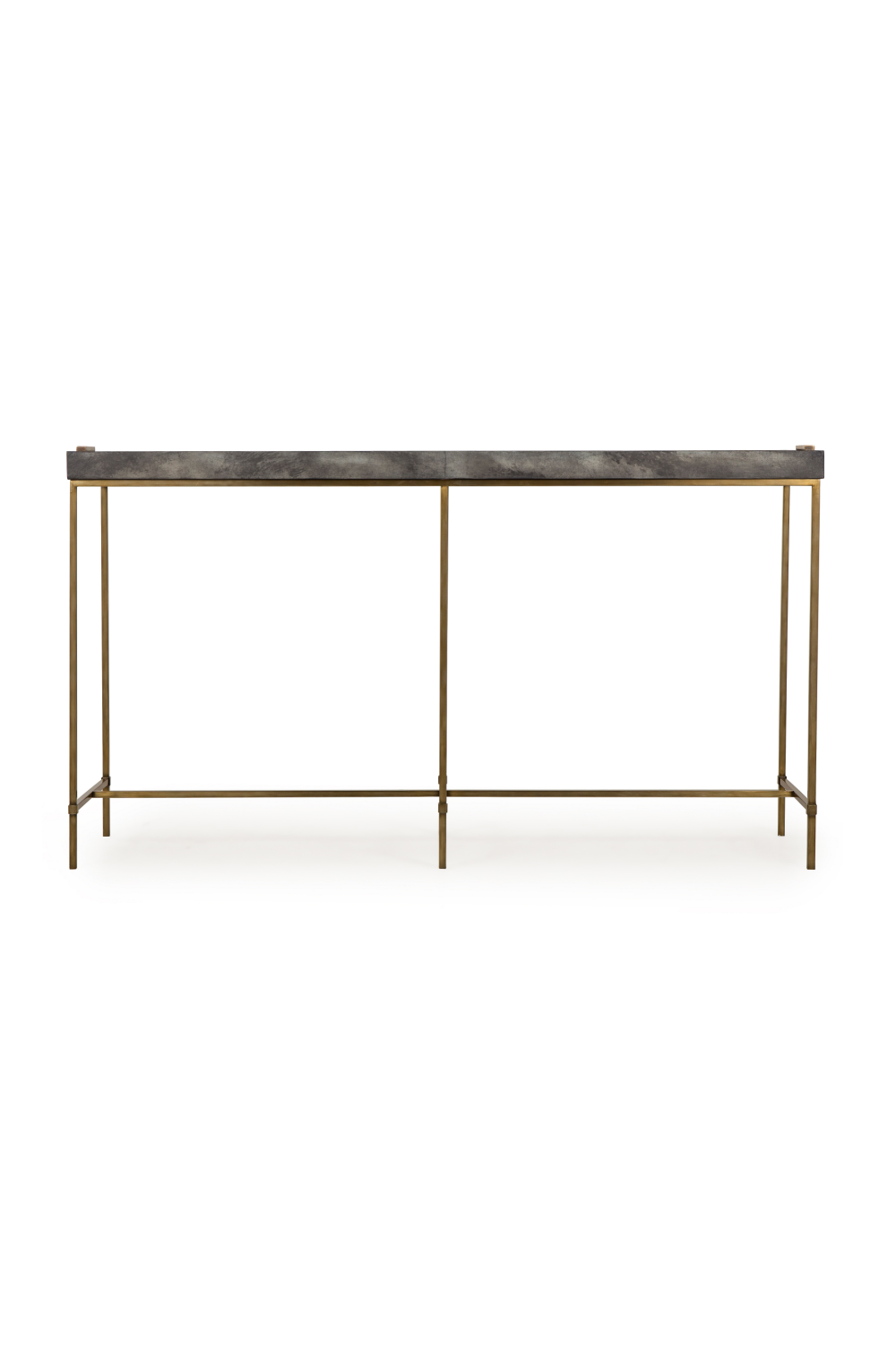 Charcoal Tray Top Console Table | Andrew Martin Edith | Woodfurniture.com