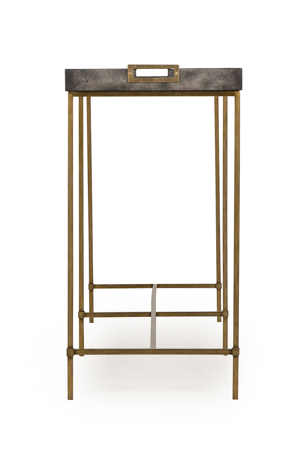 Charcoal Tray Top Console Table | Andrew Martin Edith | Woodfurniture.com