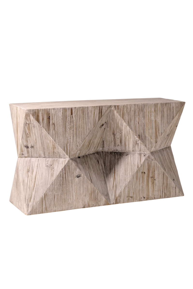 Rustic Wooden Console Table | Andrew Martin Braque | Woodfurniture.com