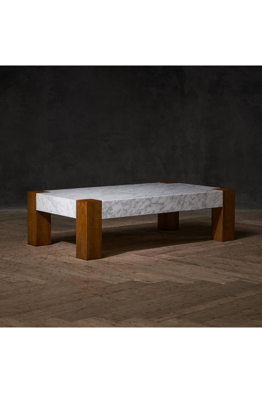 White Marble Coffee Table | Andrew Martin Junction | Woodfurniture.com