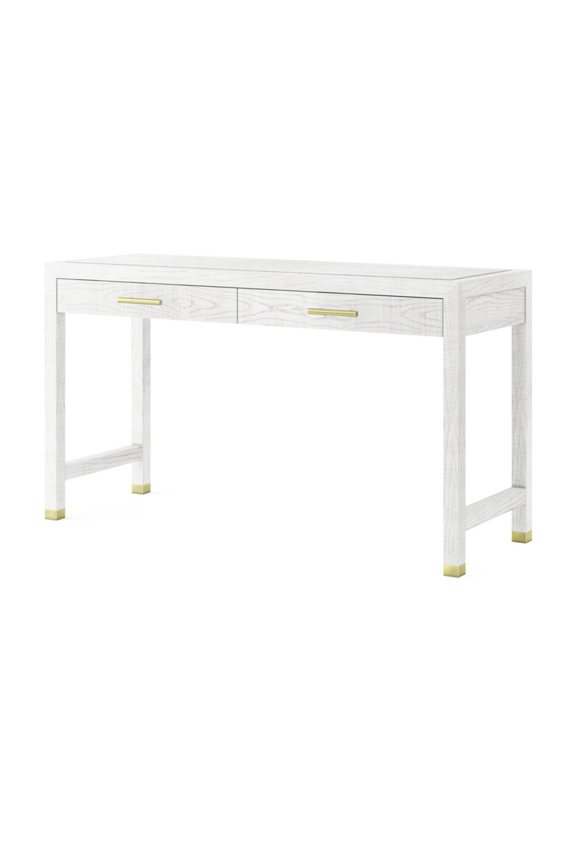 White Ash Desk | Andrew Martin Raffles | Woodfurniture.com