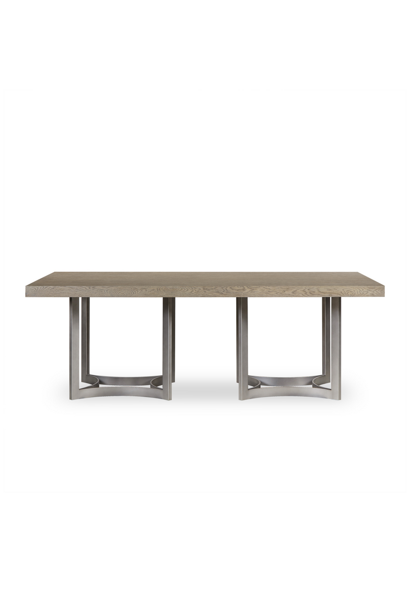 Silver Oak Extending Dining Table | Andrew Martin Ashton | Woodfurniture.com