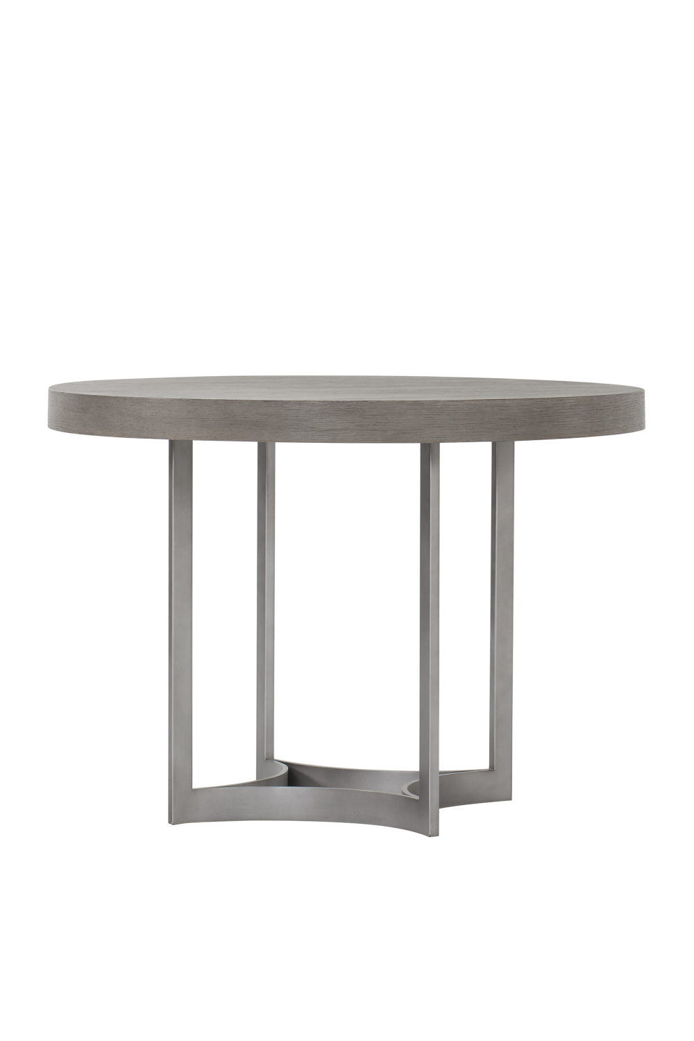 Silver Oak Round Dining Table | Andrew Martin Ashton | Woodfurniture.com