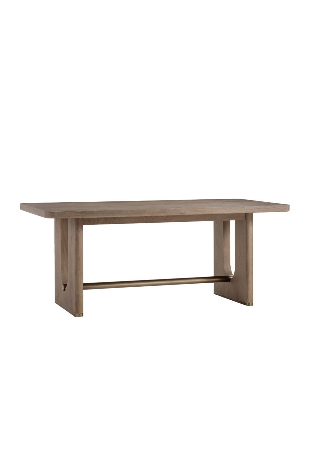 Light Oak Extending Dining Table | Andrew Martin Charlie | Woodfurniture.com