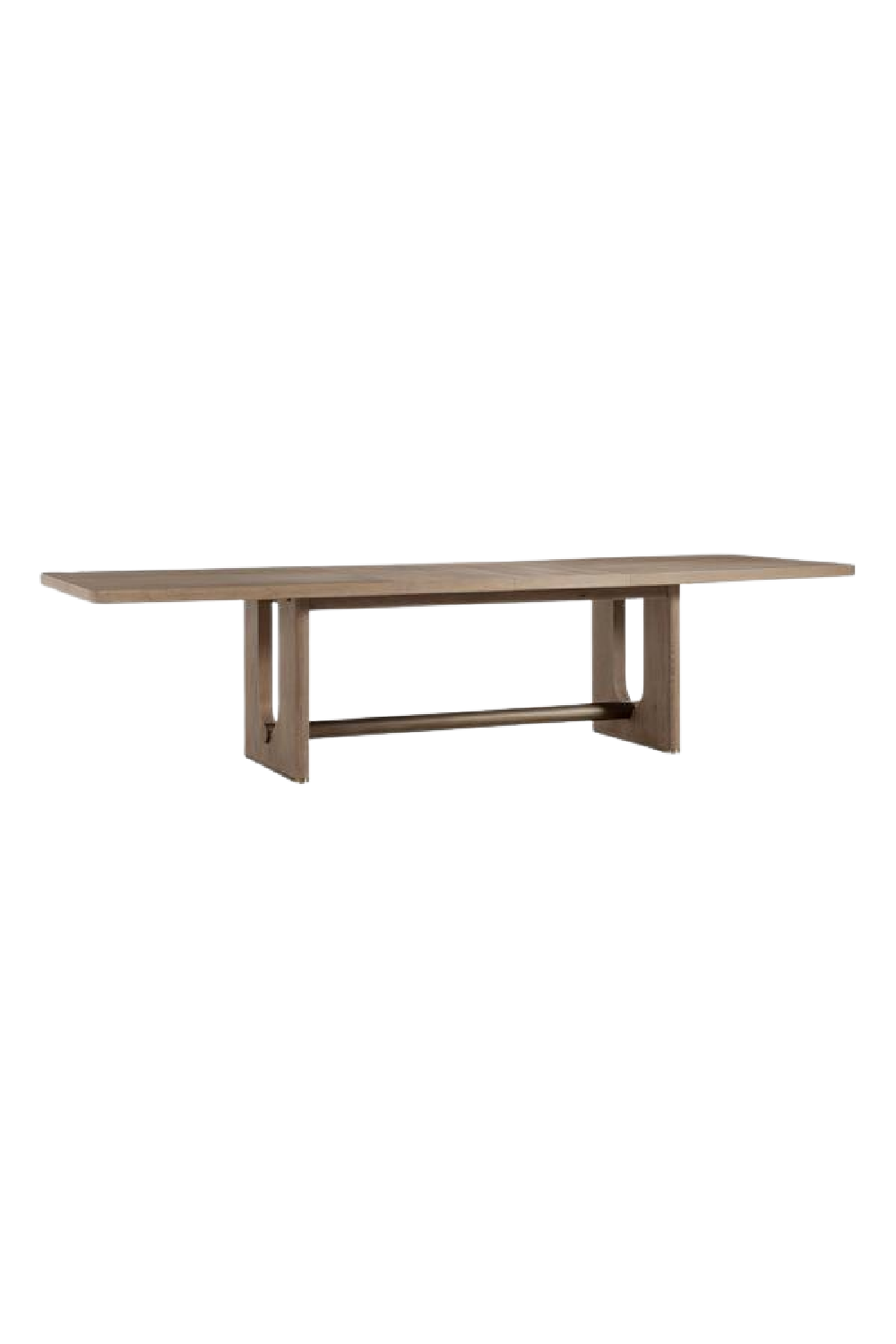 Light Oak Extending Dining Table | Andrew Martin Charlie | Woodfurniture.com