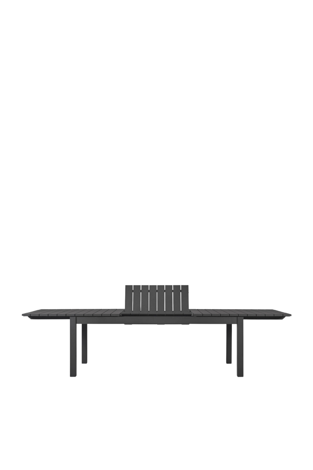 Gray Extendable Outdoor Dining Table | Andrew Martin Voyage | Woodfurniture.com