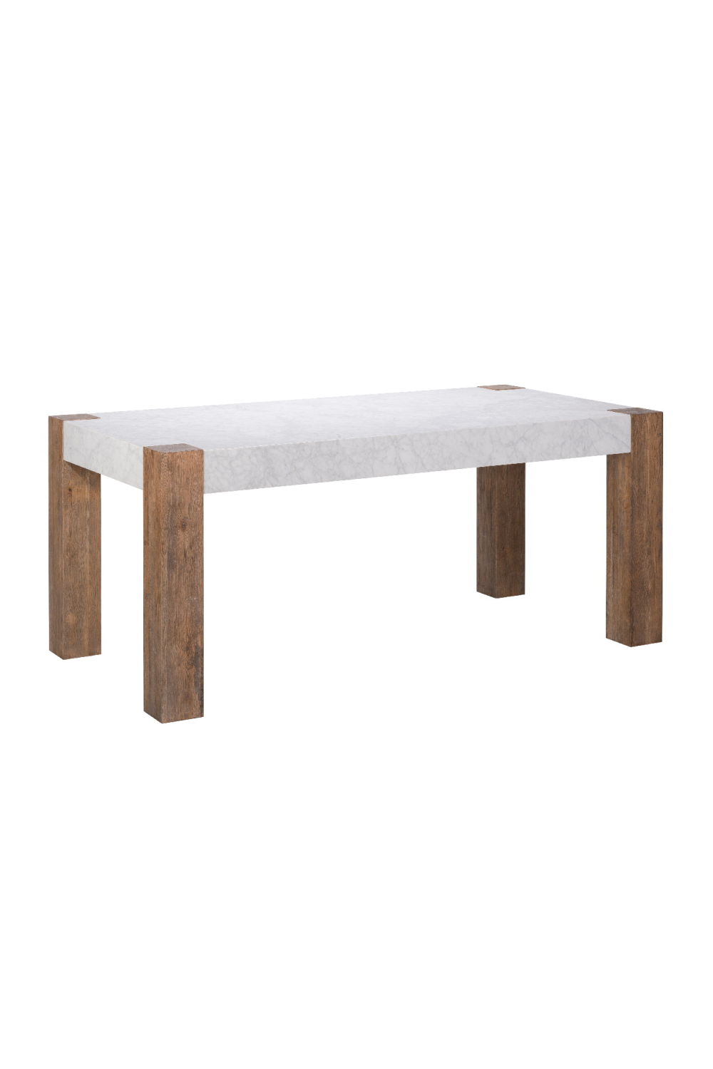 White Marble Dining Table | Andrew Martin Junction | Woodfurniture.com