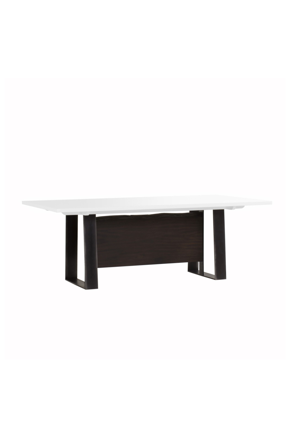 White Cashew Rectangular Dining Table - L | Andrew Martin Jordan | Oroatrade.com