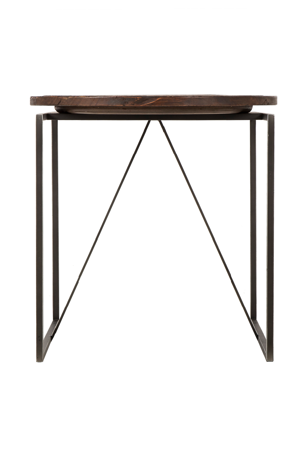 Peroba Oval Side Table | Andrew Martin Georgina | Woodfurniture.com