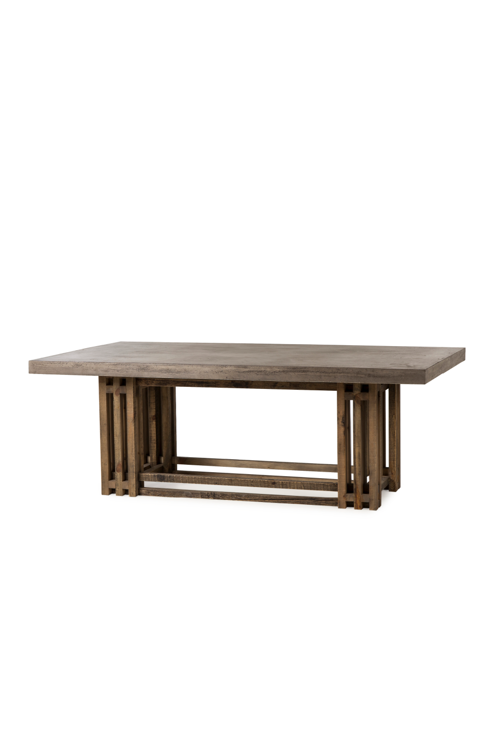 Modern Rustic Dining Table | Andrew Martin Conrad | Woodfurniture.com