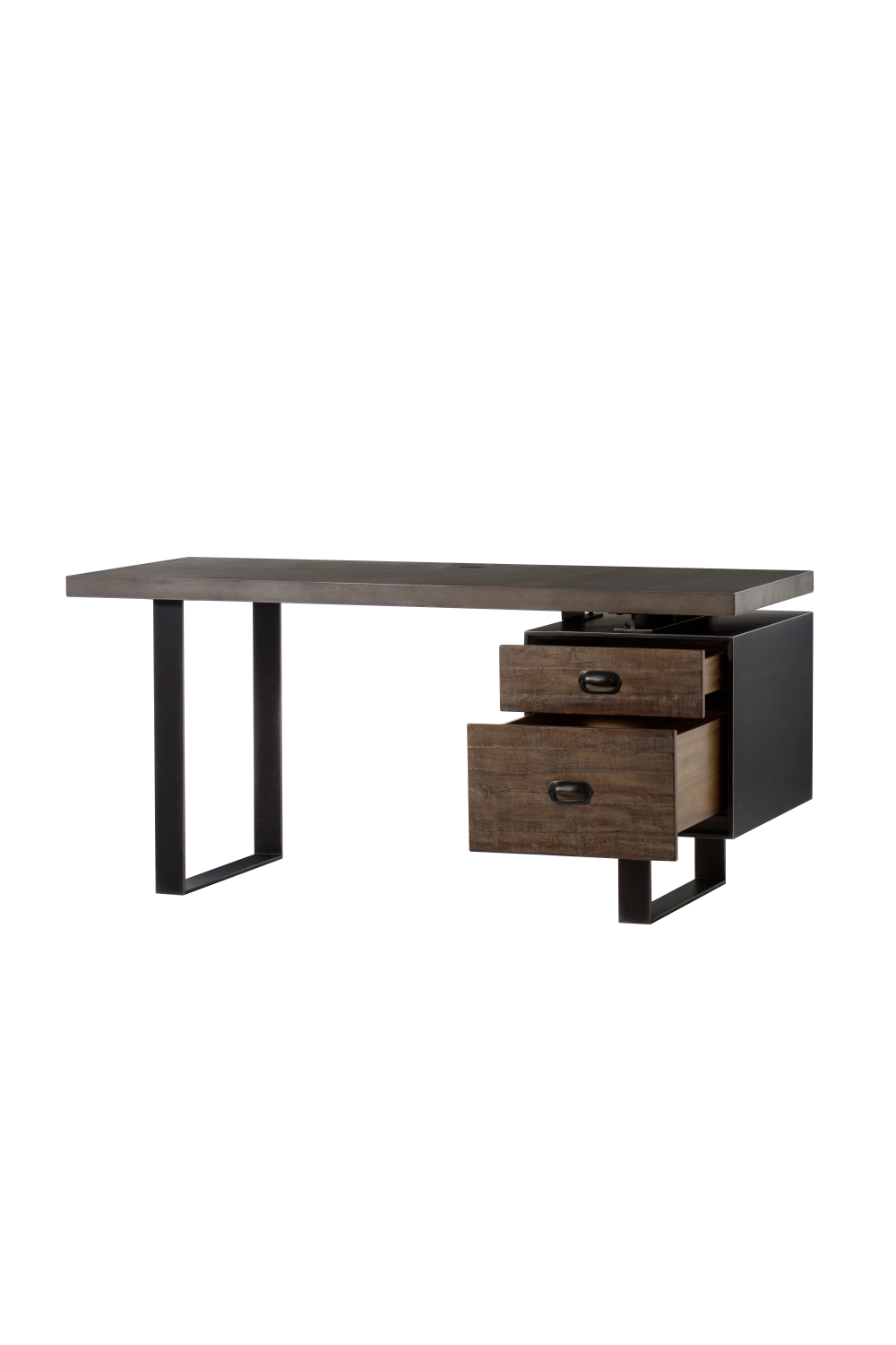 Concrete Top Peroba Desk | Andrew Martin Charles | OROATRADE