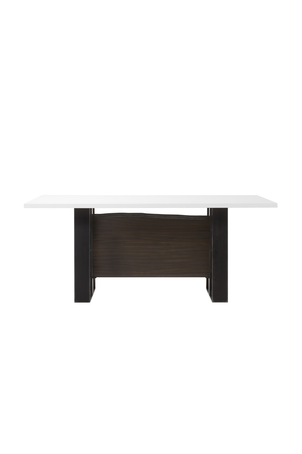 White Cashew Rectangular Dining Table - M | Andrew Martin Jordan | Woodfurniture.com