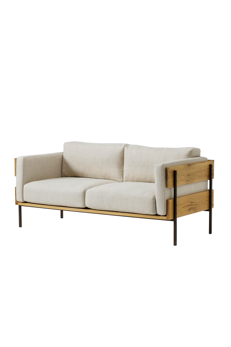Wooden Framed Upholstered Love Seat | Andrew Martin Carson | Woodfurniture.com