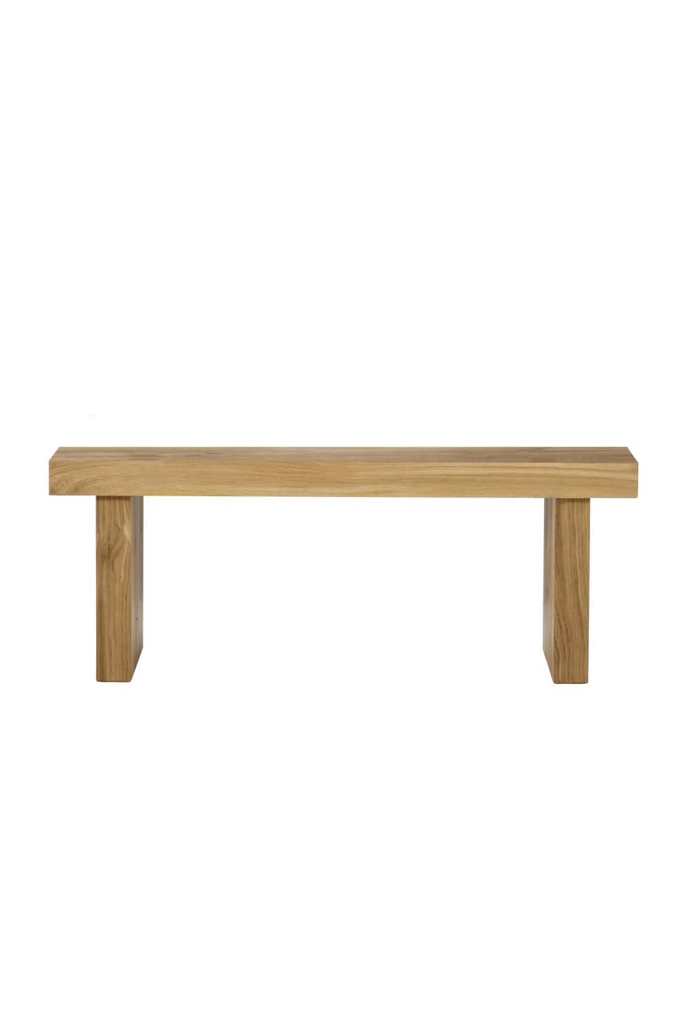 French Oak Bench | Andrew Martin Emelia | Woodfurniture.com