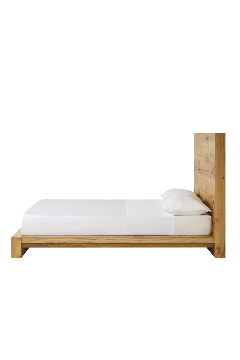 Natural French Oak Queen Bed | Andrew Martin Sands | Woodfurniture.com