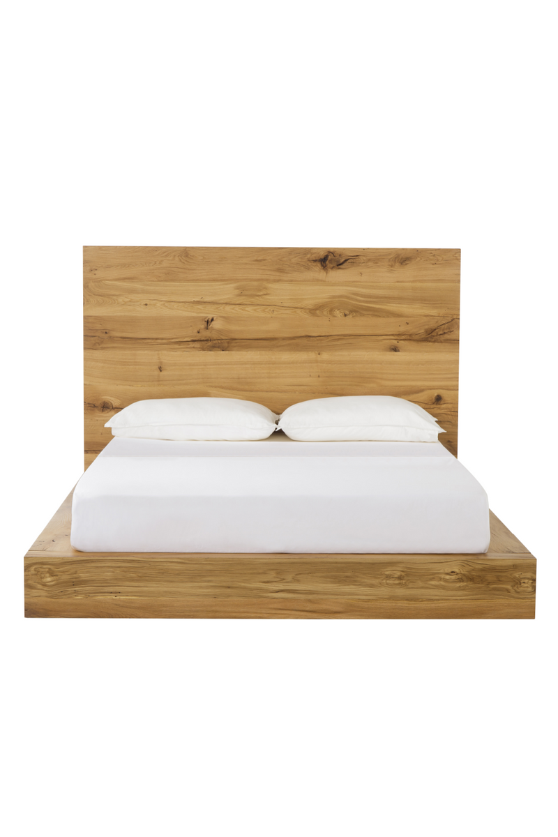 Natural French Oak Queen Bed | Andrew Martin Sands | Woodfurniture.com