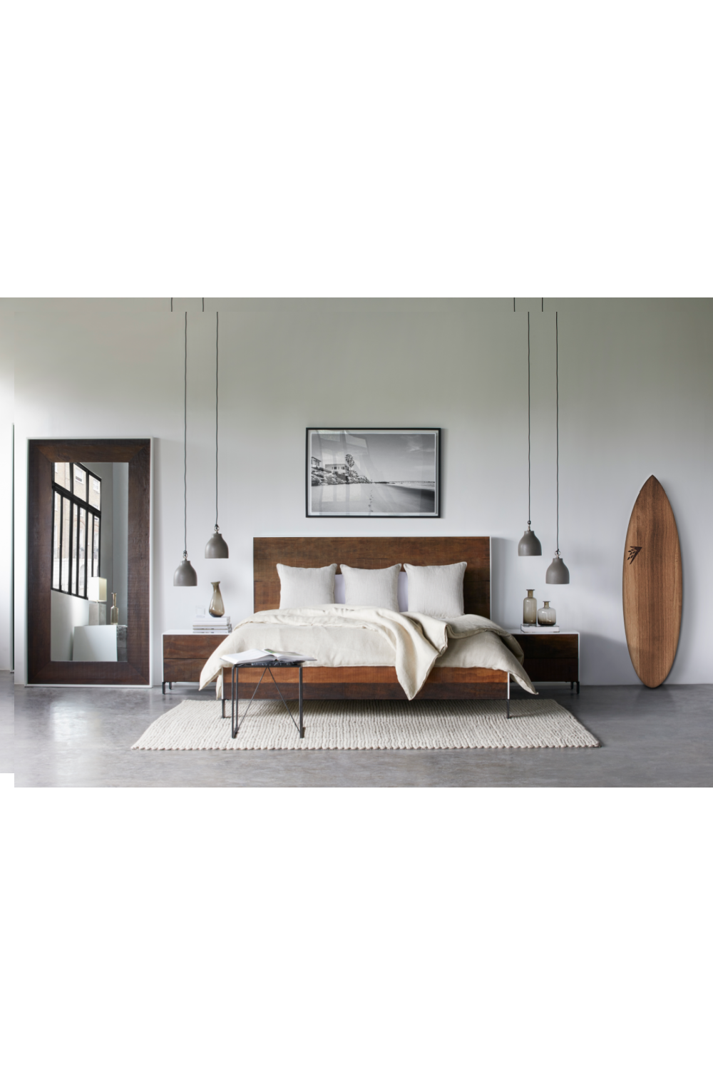 Brazilian Peroba King Bed | Andrew Martin Cardosa | Woodfurniture.com