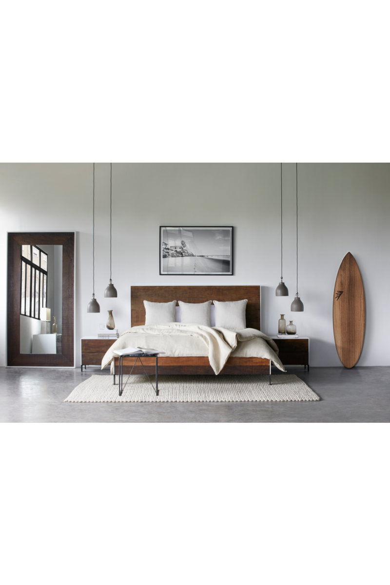 Brazilian Peroba Queen Bed | Andrew Martin Cardosa | Woodfurniture.com