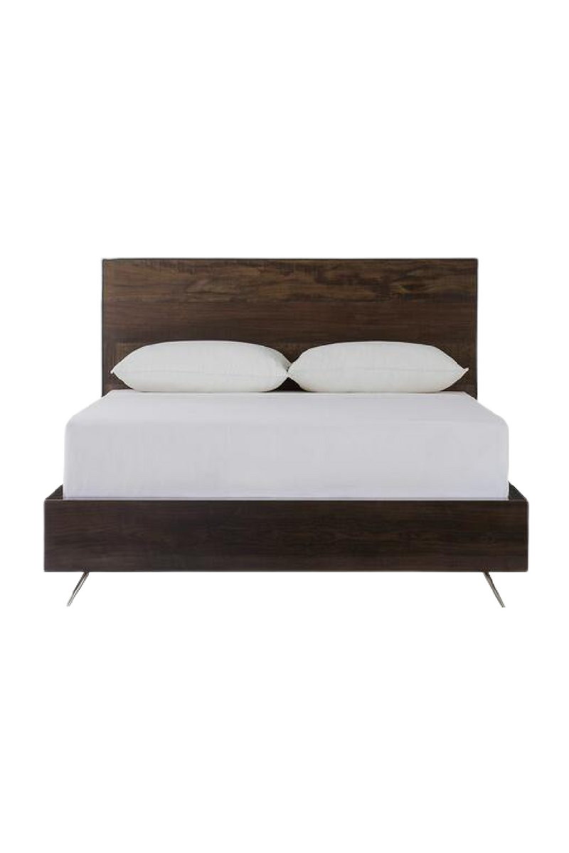 Peroba Wood Queen Bed | Andrew Martin Almera | Woodfurniture.com