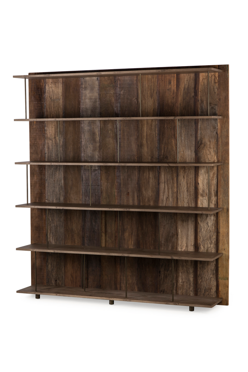 Industrial Wooden Bookcase | Andrew Martin Peyton | Woodfurniture.com