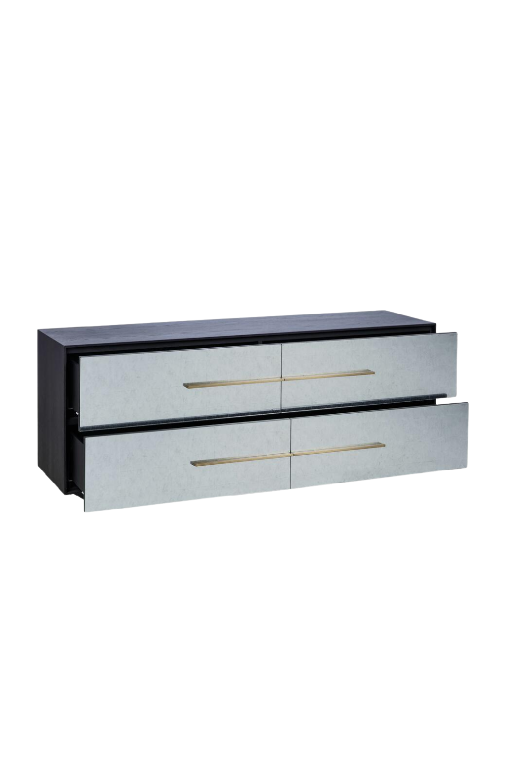 Silver Eglomise Chest of Drawers | Andrew Martin Waters  | Woodfurniture.com