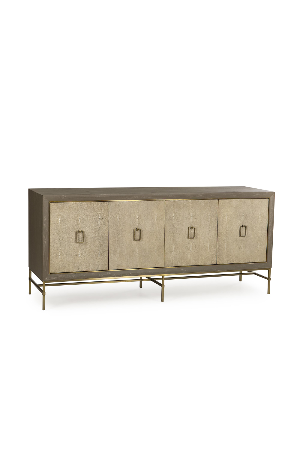 Ash and Latte Shagreen Sideboard | Andrew Martin Edith | Woodfurniture.com