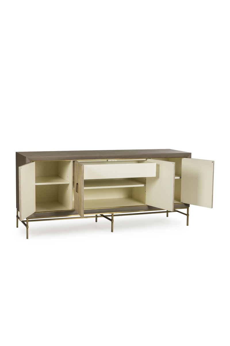 Ash and Latte Shagreen Sideboard | Andrew Martin Edith | Woodfurniture.com