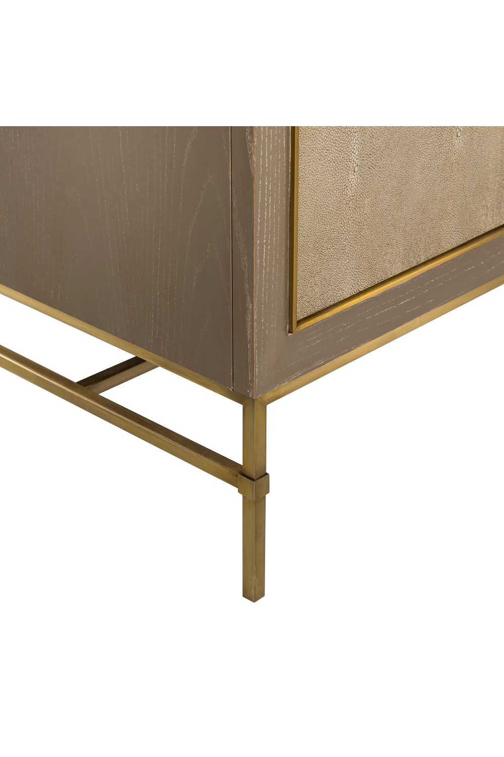 Ash and Latte Shagreen Sideboard | Andrew Martin Edith | Woodfurniture.com