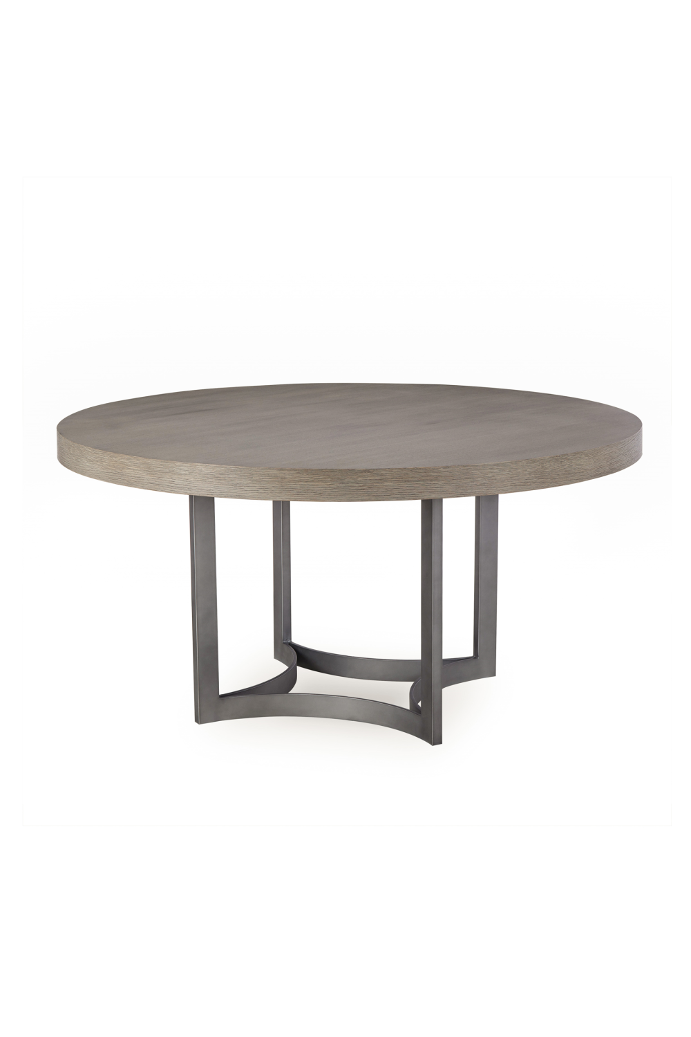 Silver Oak Circular Dining Table L - Andrew Martin Paxton | Woodfurniture.com