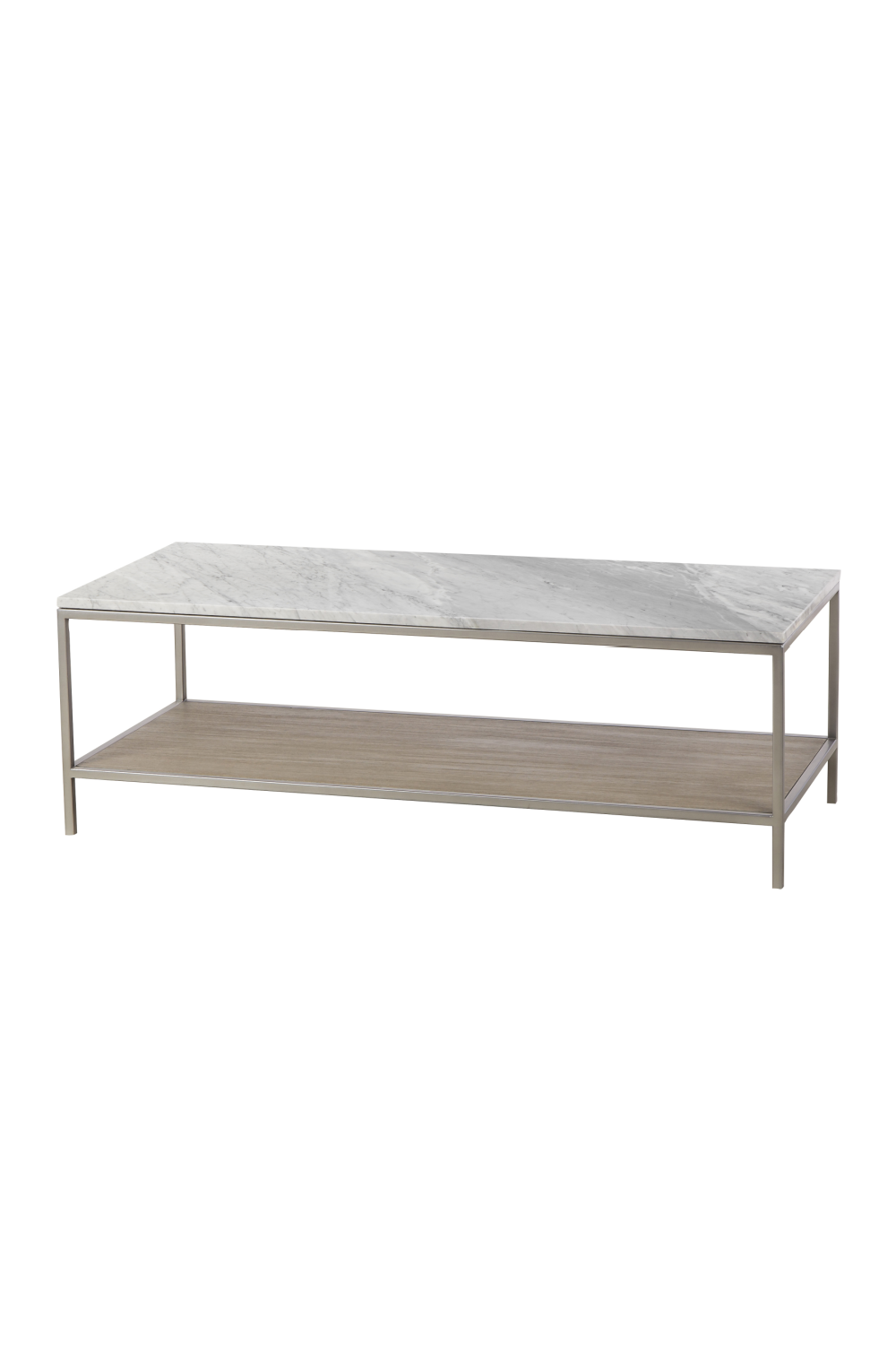 White Marble Rectangular Coffee Table | Andrew Martin Paxton | Woodfurniture.com