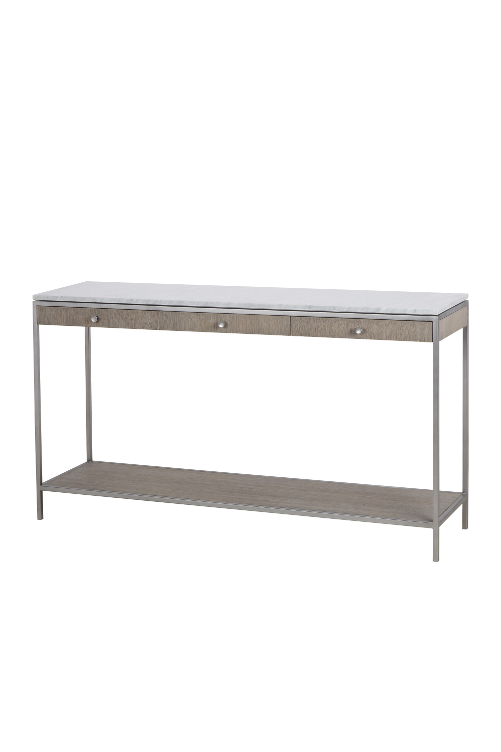 Gray Oak Marble Console Table | Andrew Martin Paxton | Woodfurniture.com