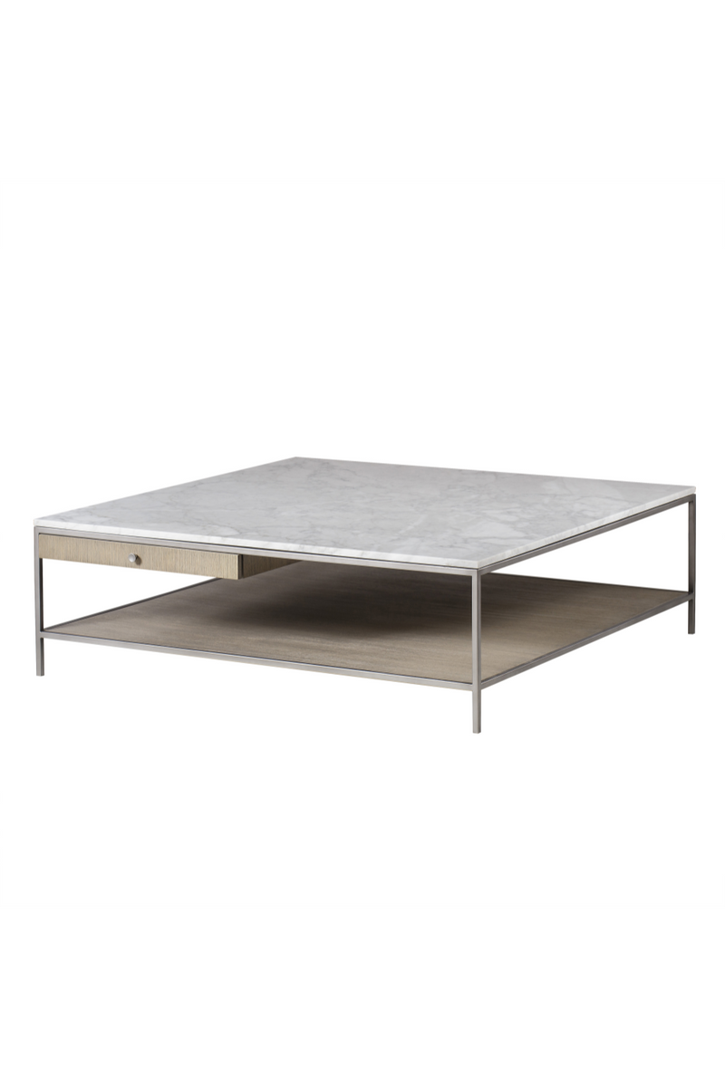 Gray Oak Marble Coffee Table S | Andrew Martin Paxton | Woodfurniture.com