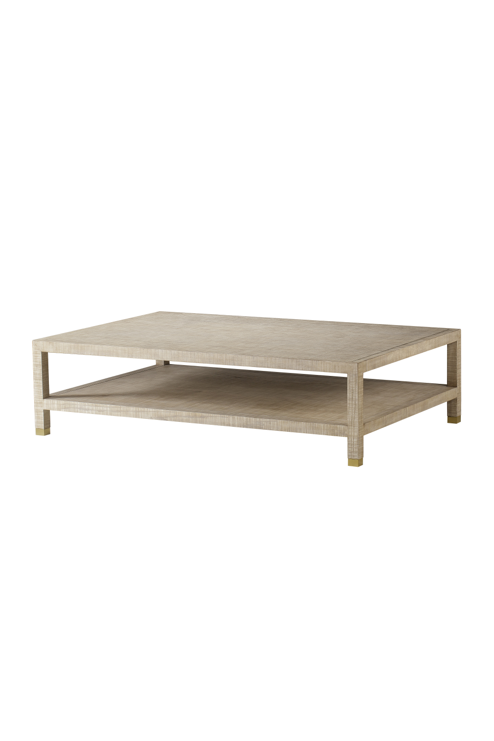 Natural Ash Solids Rectangular Coffee Table | Andrew Martin Raffles | Woodfurniture.com