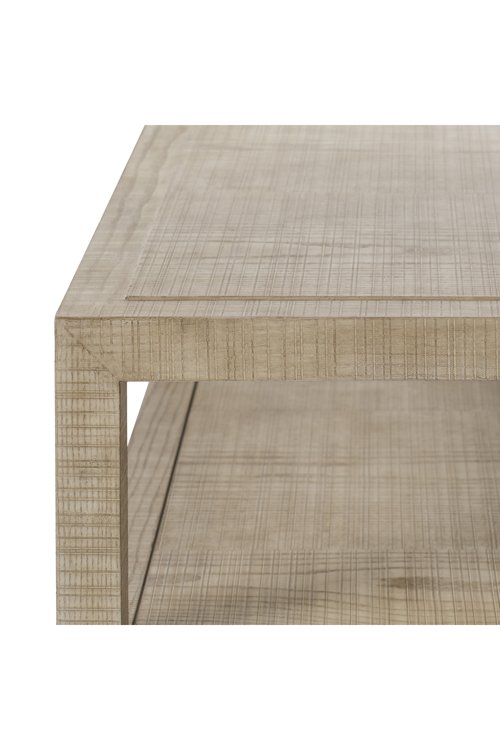 Natural Ash Solids Rectangular Coffee Table | Andrew Martin Raffles | Woodfurniture.com