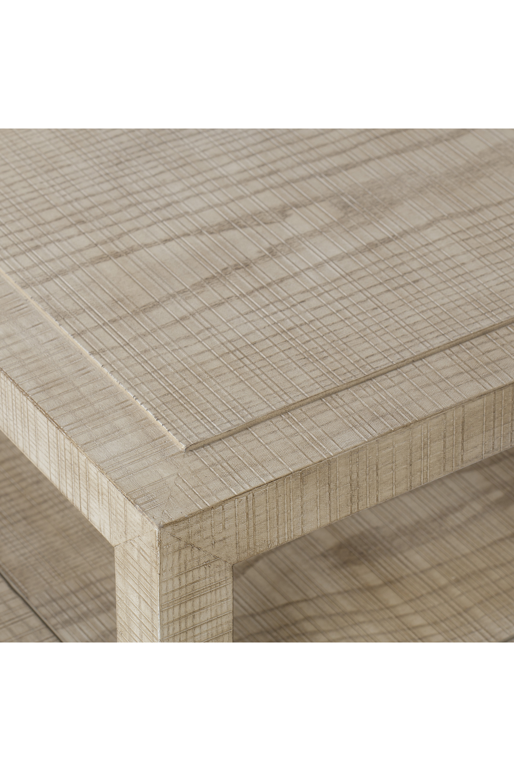 Natural Ash Solids Rectangular Coffee Table | Andrew Martin Raffles | Woodfurniture.com