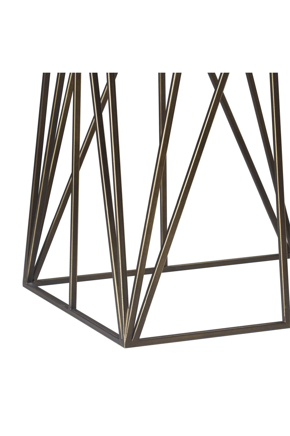 Dark Oak Square Side Table | Andrew Martin Emerson | Woodfurniture.com