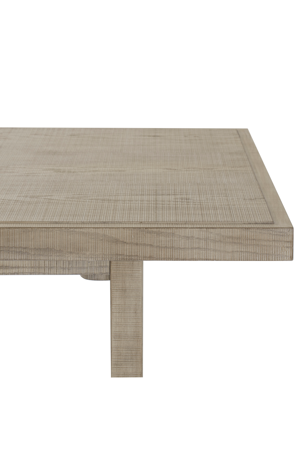 Natural Wooden Extending Dining Table | Andrew Martin Raffles | Woodfurniture.com