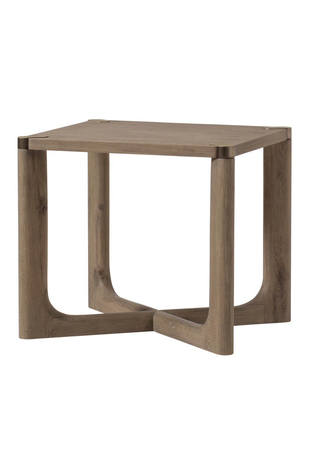 Natural Oak Side Table L | Andrew Martin Charlie | Woodfurniture.com