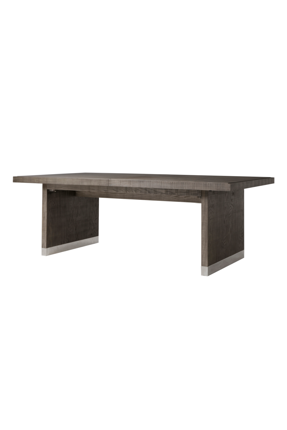 Gray Ash Extending Dining Table L | Andrew Martin Raffles | Woodfurniture.com