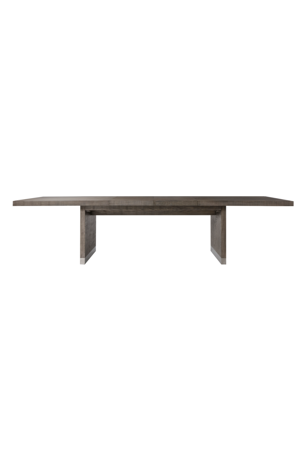 Gray Ash Extending Dining Table L | Andrew Martin Raffles | Woodfurniture.com