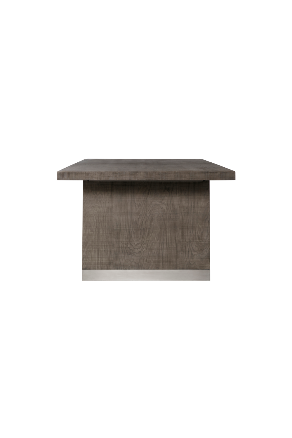 Gray Ash Extending Dining Table L | Andrew Martin Raffles | Woodfurniture.com