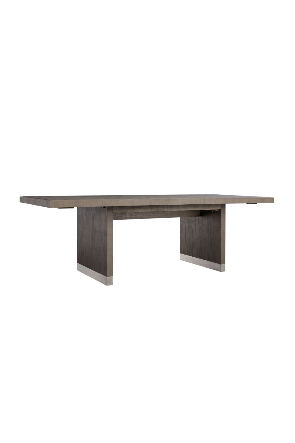 Gray Wooden Extending Dining Table | Andrew Martin Raffles | Woodfurniture.com