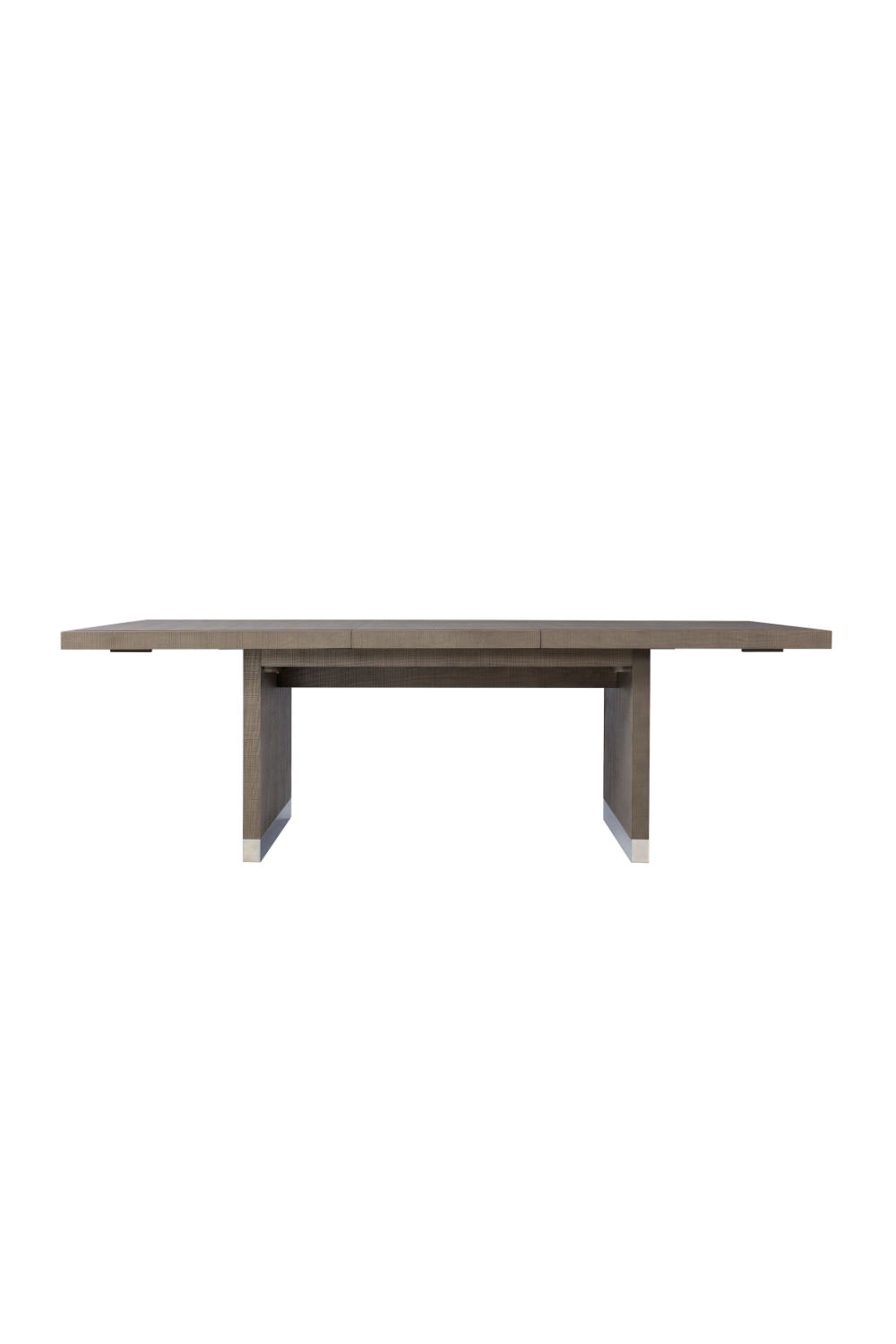 Gray Wooden Extending Dining Table | Andrew Martin Raffles | Woodfurniture.com