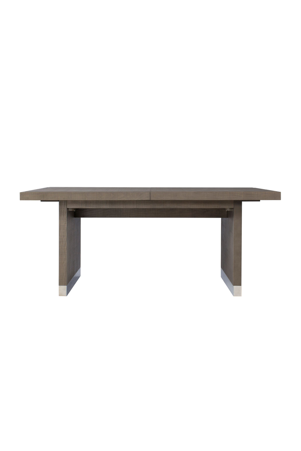 Gray Wooden Extending Dining Table | Andrew Martin Raffles | Woodfurniture.com