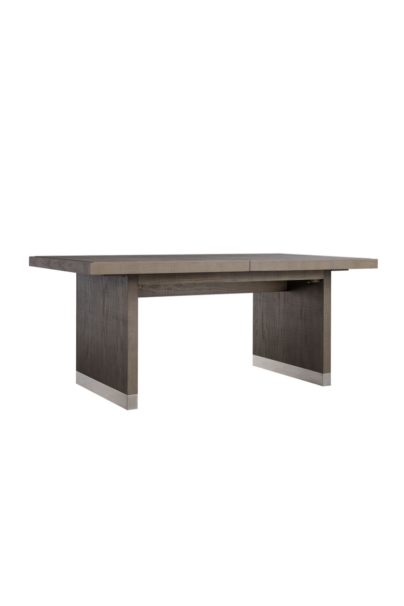 Gray Wooden Extending Dining Table | Andrew Martin Raffles | Woodfurniture.com