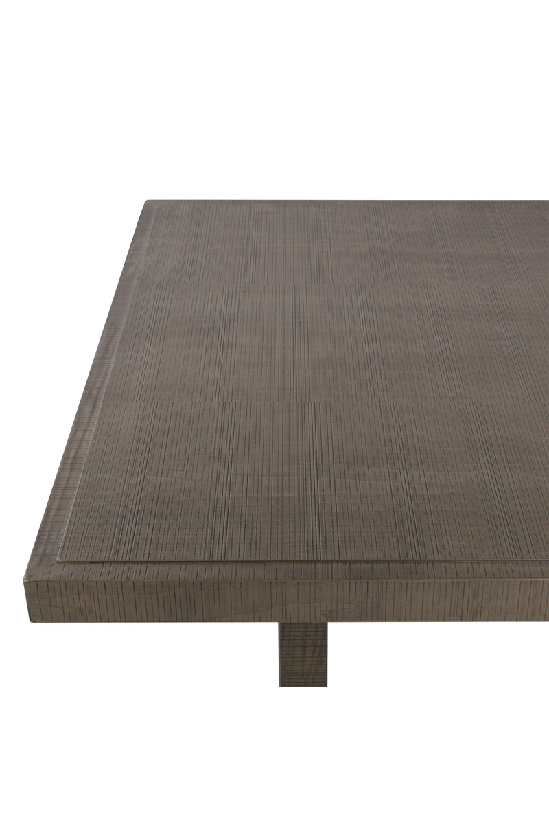 Gray Wooden Extending Dining Table | Andrew Martin Raffles | Woodfurniture.com